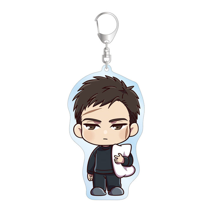 Twittering Birds Never Fly Chibi Chara Big Acrylic Keychain