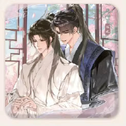 The Husky and His White Cat Shizun Square Can Badge