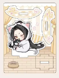 The Husky and His White Cat Shizun Rocking Pajama Acrylic Stand