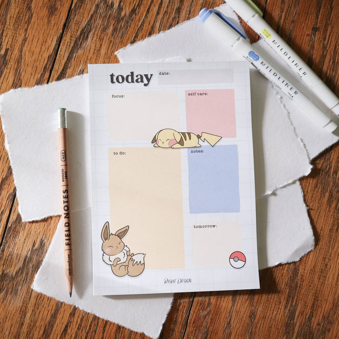 Kawaii Animals Daily Notepad