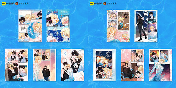 The Falling Merman Card Set