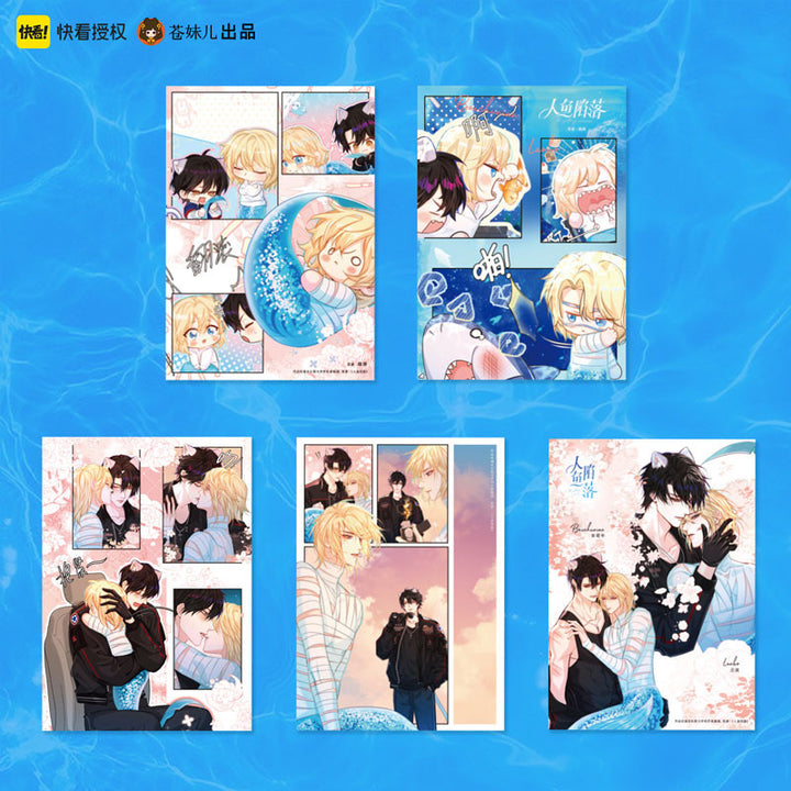 The Falling Merman Card Set