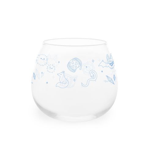 NU: Carnival Motif Pattern YuraYura Glass