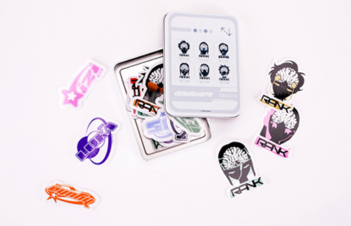 ALIEN STAGE ANAKT GARDEN COLLECTION Tin Case+Sticker Set