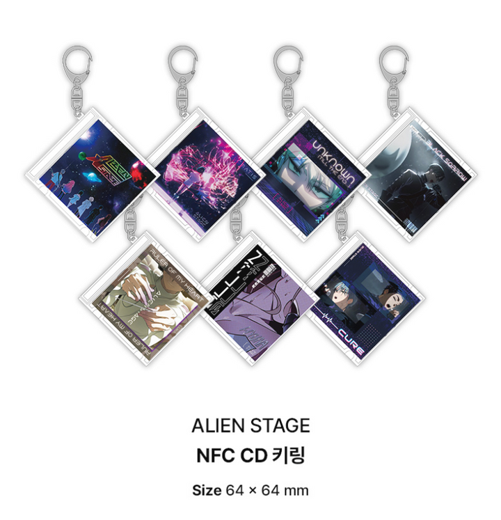 ALIEN STAGE NFC CD Keyholder