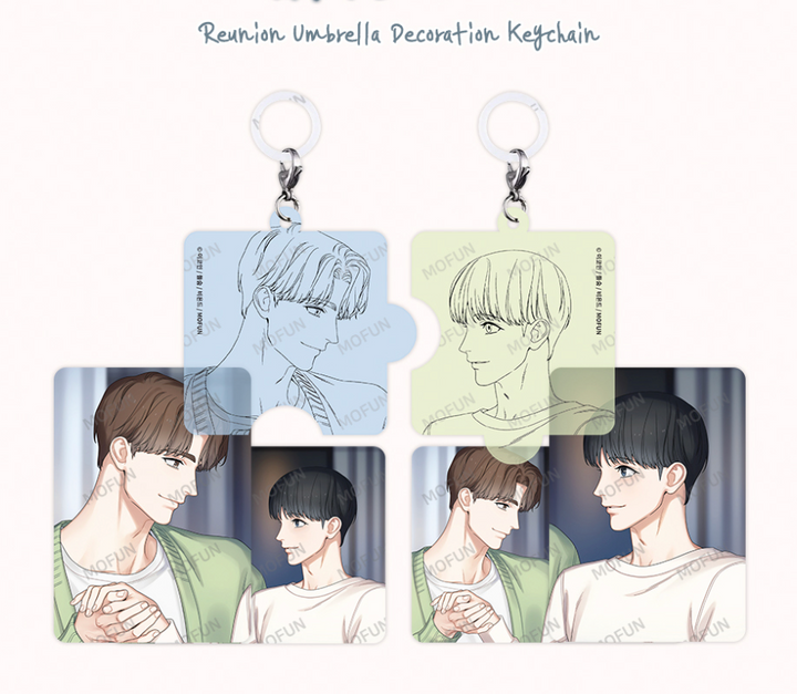 Reunion Umbrella Decoration Keychain