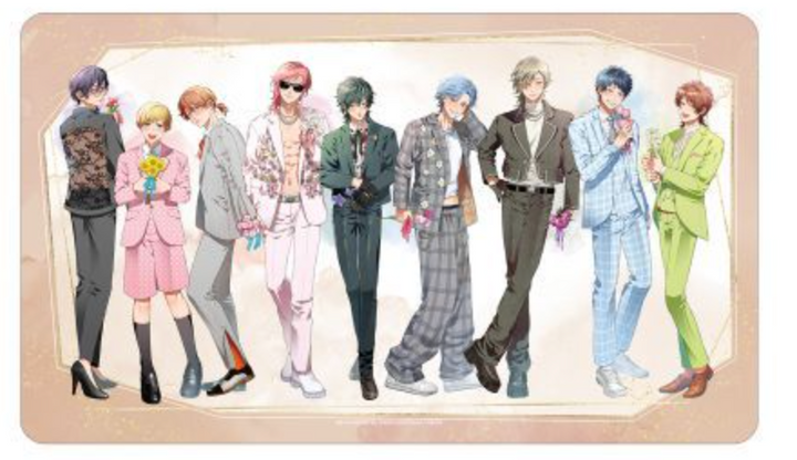 Yarichin Bitch Club Group Suit Ver. Multi Desk Mat