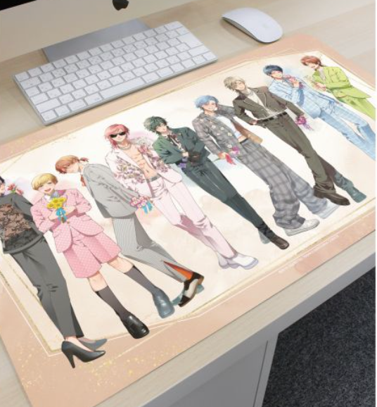 Yarichin Bitch Club Group Suit Ver. Multi Desk Mat
