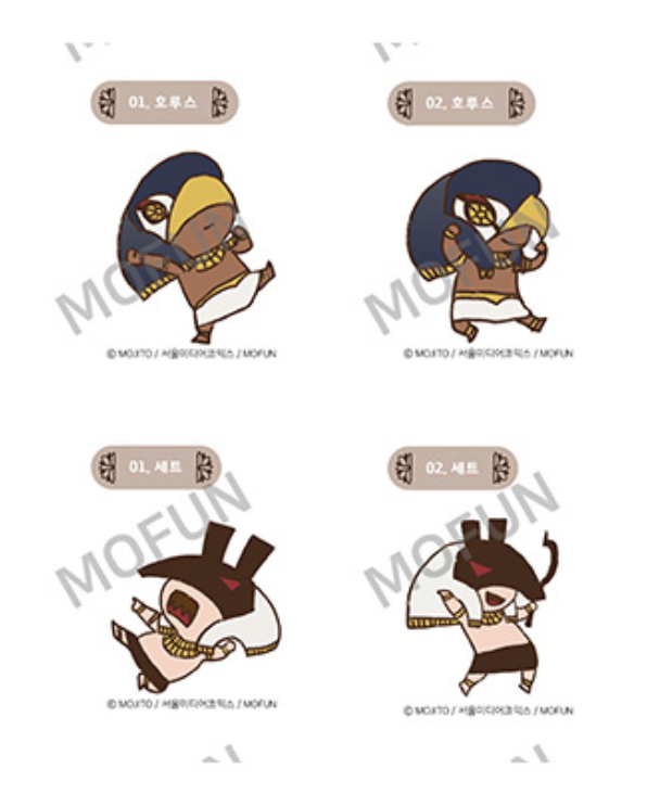 ENNEAD SD Sticker Set