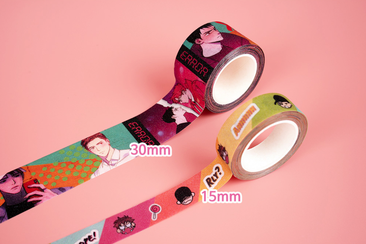 Semantic Error Glitter Tape Roll