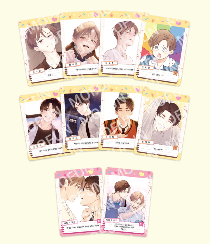 4 Week Lover AR Collecting Cards Full Set