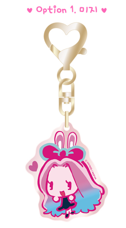 ALIEN STAGE Rabbit Acrylic Keyholder