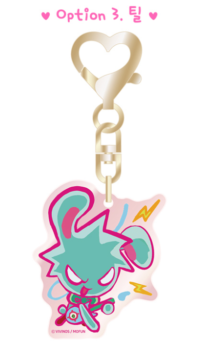 ALIEN STAGE Rabbit Acrylic Keyholder