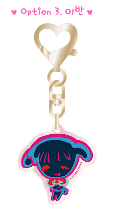 ALIEN STAGE Rabbit Acrylic Keyholder