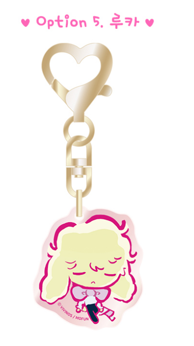 ALIEN STAGE Rabbit Acrylic Keyholder