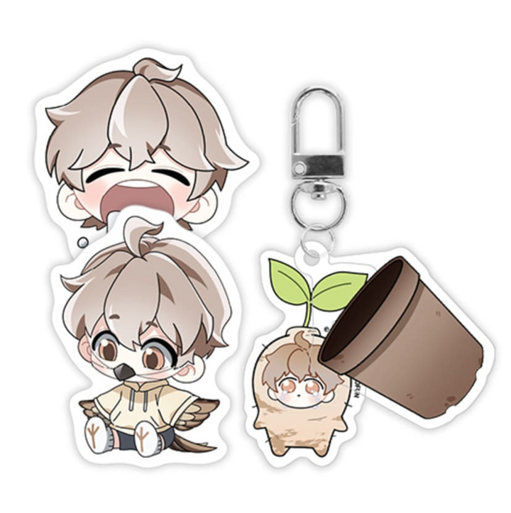 HONBUL: Flame of the Soul SD Acrylic Charm Keyring Set