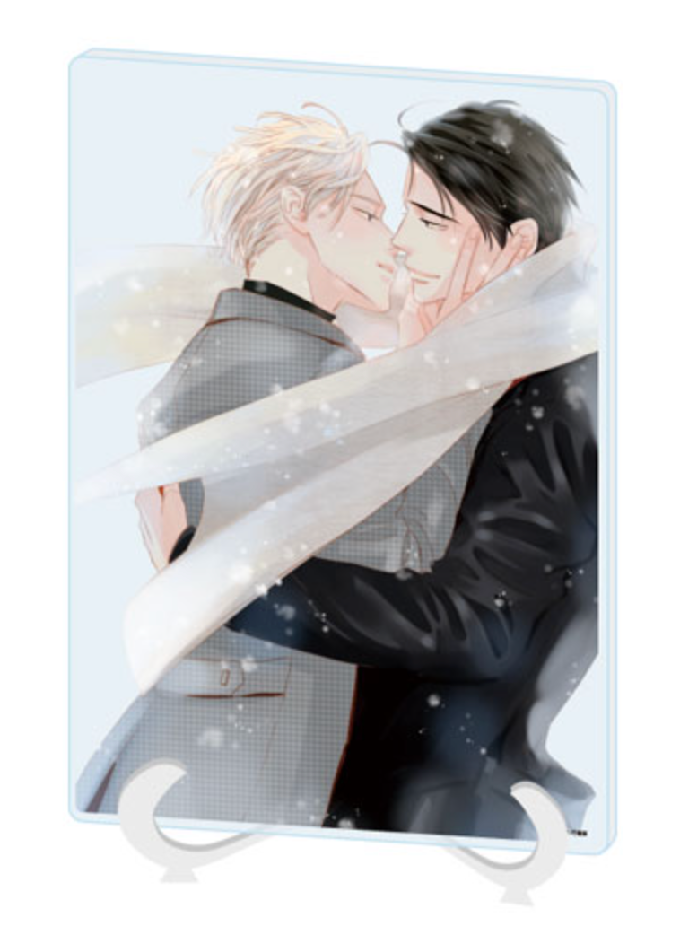 Office Worker Couple's Summer Vacation BL Fair Acrylic Panels