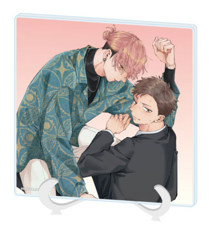 Office Worker Couple's Summer Vacation BL Fair Acrylic Panels