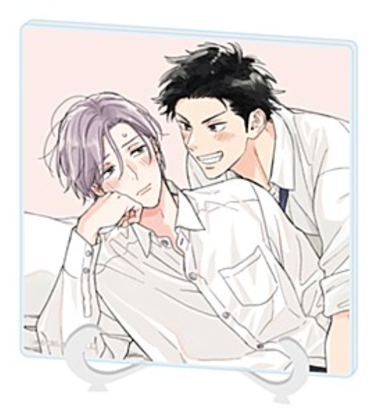 Office Worker Couple's Summer Vacation BL Fair Acrylic Panels
