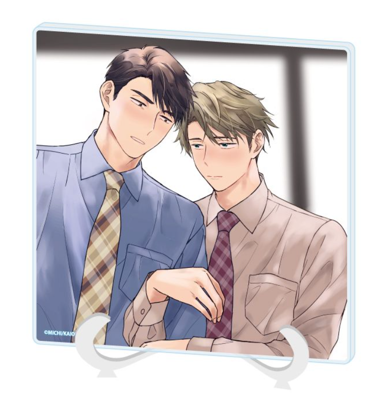 Office Worker Couple's Summer Vacation BL Fair Acrylic Panels