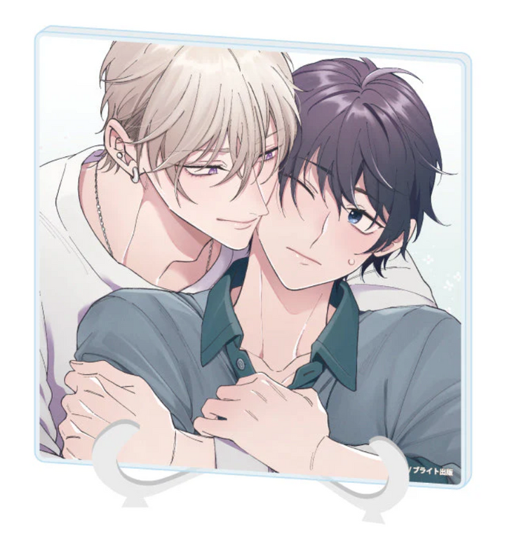 Office Worker Couple's Summer Vacation BL Fair Acrylic Panels