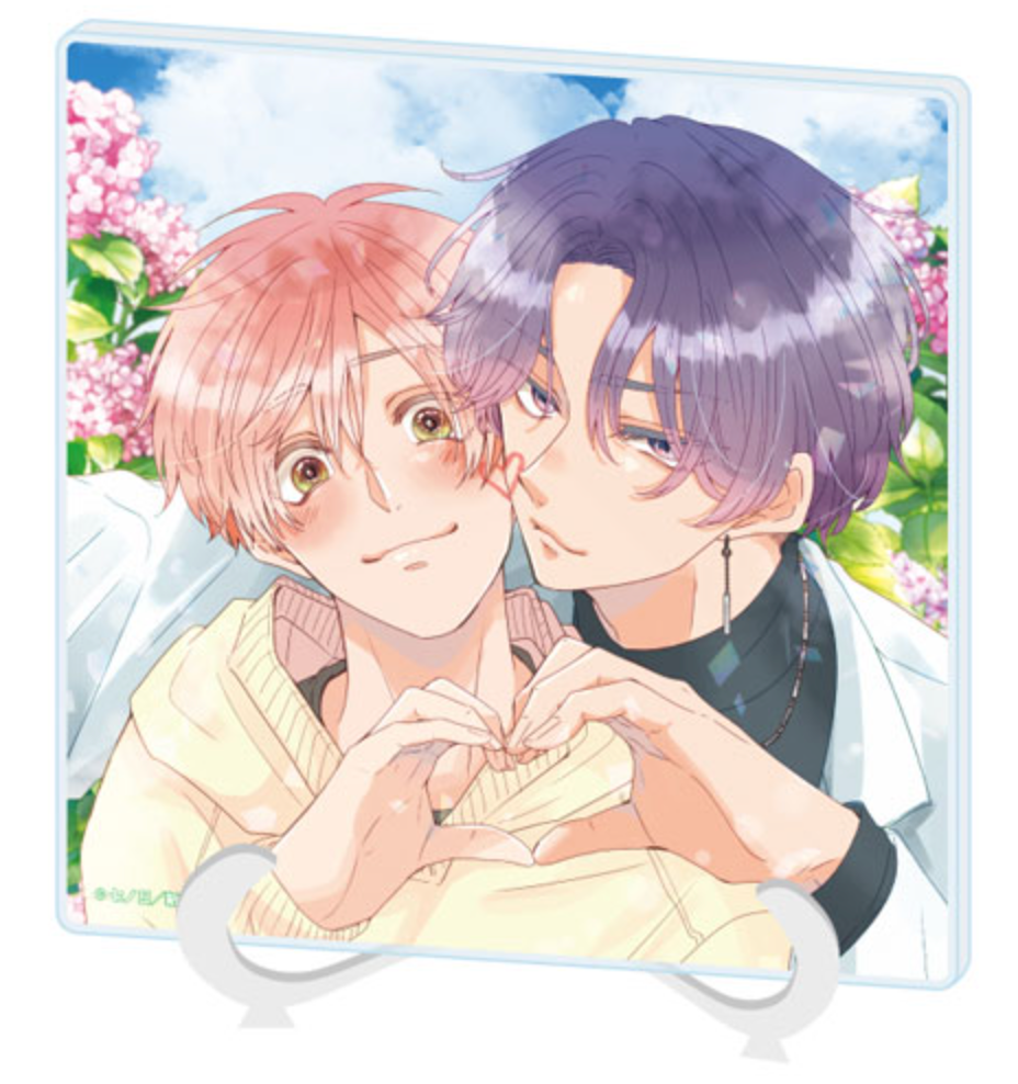 Office Worker Couple's Summer Vacation BL Fair Acrylic Panels