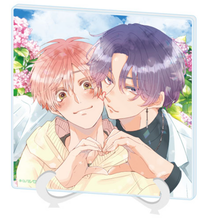 Office Worker Couple's Summer Vacation BL Fair Acrylic Panels