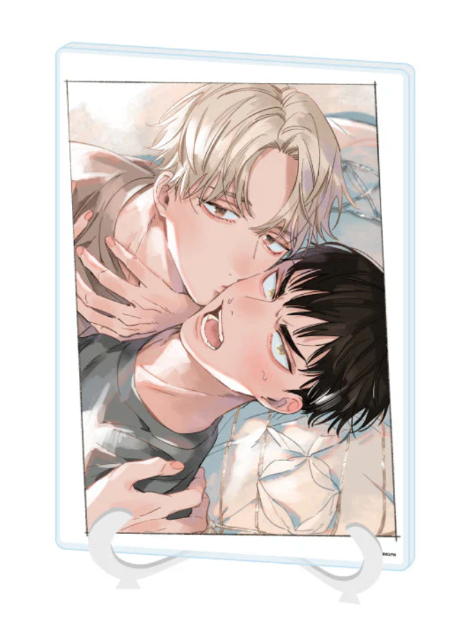 Office Worker Couple's Summer Vacation BL Fair Acrylic Panels