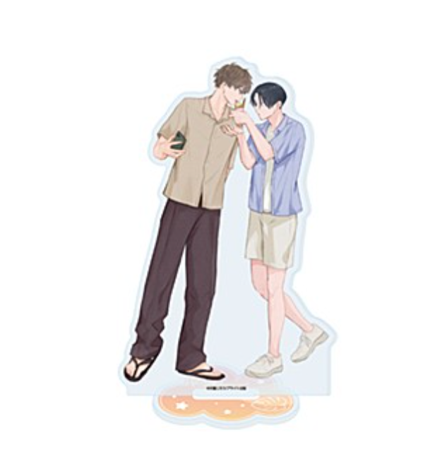 Office Worker Couple's Summer Vacation BL Fair Acrylic Stands