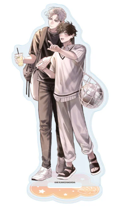 Office Worker Couple's Summer Vacation BL Fair Acrylic Stands