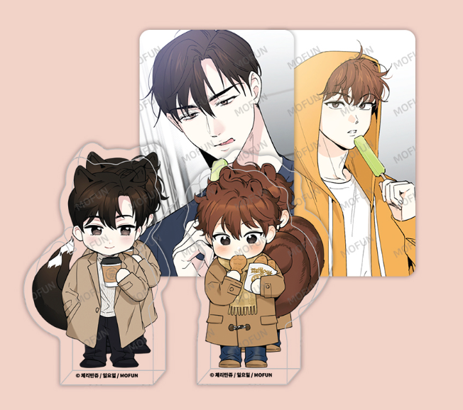 Part-Time Partner (Second collab) Acrylic Minipik Set
