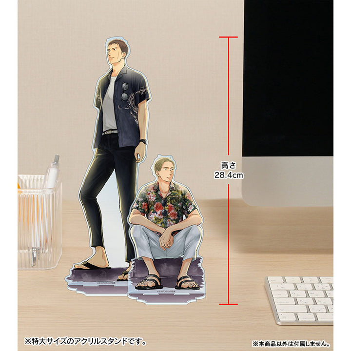 Twittering Birds Never Fly Yashiro & Doumeki Trip ver. Jumbo Acrylic Stand Set