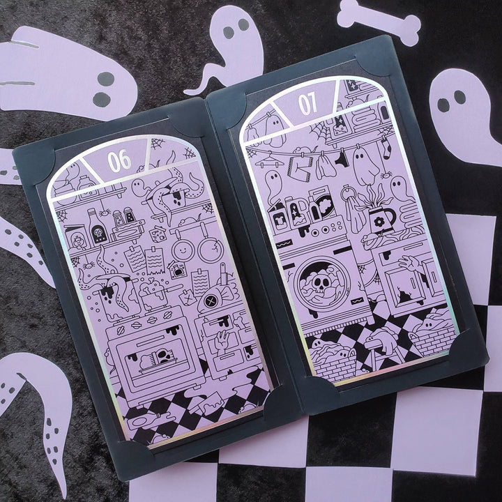 2025 Halloween Sticker Advent Calendar