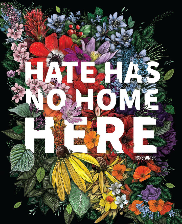 Hate Has No Home Here Bumper Sticker | No Hate Decal