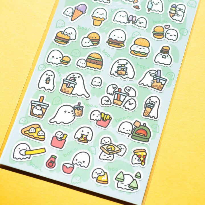A Ghost Day Planner Sticker Sheet