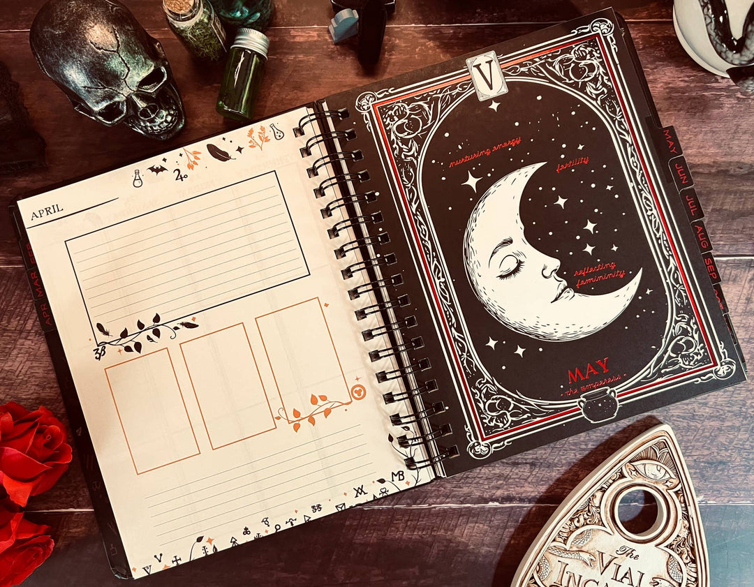 Waiting for the Night 2026 Weekly Planner