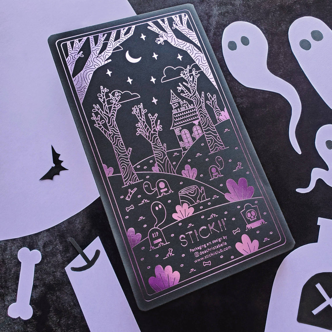 2025 Halloween Sticker Advent Calendar