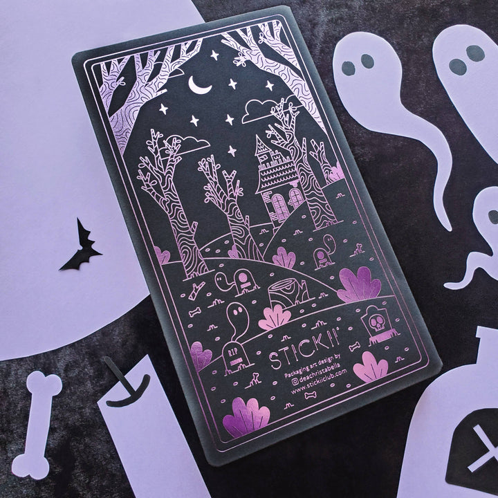 2025 Halloween Sticker Advent Calendar