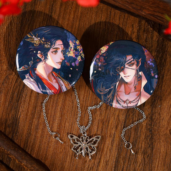 Heaven Official's Blessing Tin Badge Set